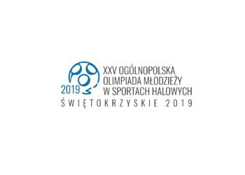 Logo XXV Ogólnopolskiej Olimpiady Młodzieży w Sportach Halowych / mat. organizatora