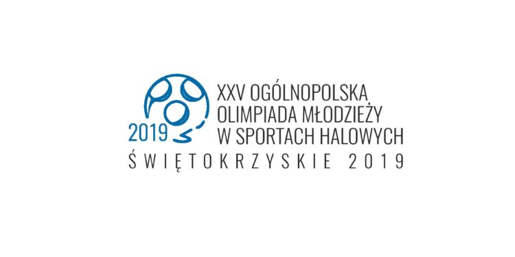 Logo XXV Ogólnopolskiej Olimpiady Młodzieży w Sportach Halowych / mat. organizatora