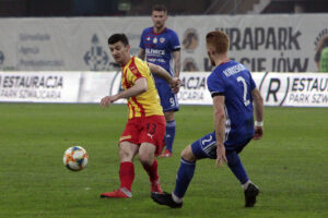 Gliwice. Korona Kielce - Piast Gliwice / Krzysztof Bujnowicz / Radio Kielce