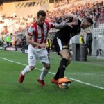 Mecz Cracovia Kraków - Korona Kielce. Michal Gardawski / Krzysztof Bujnowicz / Radio Kielce