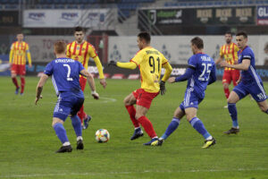 Gliwice. Korona Kielce - Piast Gliwice / Krzysztof Bujnowicz / Radio Kielce