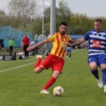 LOTTO Ekstraklasa. Mecz Wisła Płock - Korona Kielce. Ognjen Gnjatic / Krzysztof Bujnowicz / Radio Kielce