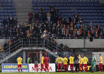 Gliwice. Piast Gliwice - Korona Kielce  / Krzysztof Bujnowicz / Radio Kielce