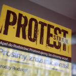 Protest nauczycieli / Marzena Mąkosa / Radio Kielce