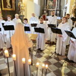 Kantata o Bożym umęczeniu w klasztorze na Karczówce / Marzena Mąkosa / Radio Kielce