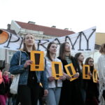 Strajk nauczycieli - pikieta przed Urzędem Miasta / Marzena Mąkosa / Radio Kielce