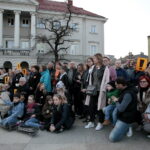 Strajk nauczycieli - pikieta przed Urzędem Miasta / Marzena Mąkosa / Radio Kielce