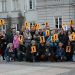 Strajk nauczycieli - pikieta przed Urzędem Miasta / Marzena Mąkosa / Radio Kielce