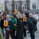 Strajk nauczycieli - pikieta przed Urzędem Miasta / Marzena Mąkosa / Radio Kielce