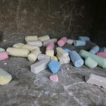 Kredowisko na terenie Fabryki Piasku znajdującej się obok Alei Sław i Skweru Harcerskiego imienia Szarych Szeregów. Kreda / Marzena Mąkosa / Radio Kielce