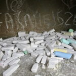 Kredowisko na terenie Fabryki Piasku znajdującej się obok Alei Sław i Skweru Harcerskiego imienia Szarych Szeregów. Kreda / Marzena Mąkosa / Radio Kielce