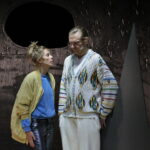 Konferencja prasowa przed premierą "Psychozy". Na zdjęciu: Anna Kłos i Bartłomiej Cabaj / Marzena Mąkosa / Radio Kielce