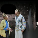 Konferencja prasowa przed premierą "Psychozy". Na zdjęciu: Anna Kłos i Bartłomiej Cabaj / Marzena Mąkosa / Radio Kielce