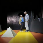 Konferencja prasowa przed premierą "Psychozy". Na zdjęciu: Anna Kłos i Bartłomiej Cabaj / Marzena Mąkosa / Radio Kielce