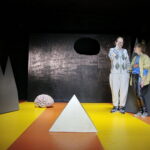 Konferencja prasowa przed premierą "Psychozy". Na zdjęciu: Anna Kłos i Bartłomiej Cabaj / Marzena Mąkosa / Radio Kielce