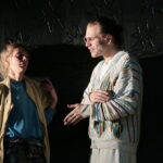 Konferencja prasowa przed premierą "Psychozy". Na zdjęciu: Anna Kłos i Bartłomiej Cabaj / Marzena Mąkosa / Radio Kielce