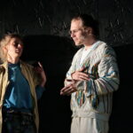 Konferencja prasowa przed premierą "Psychozy". Na zdjęciu: Anna Kłos i Bartłomiej Cabaj / Marzena Mąkosa / Radio Kielce