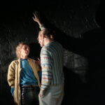 Konferencja prasowa przed premierą "Psychozy". Na zdjęciu: Anna Kłos i Bartłomiej Cabaj / Marzena Mąkosa / Radio Kielce