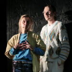 Konferencja prasowa przed premierą "Psychozy". Na zdjęciu: Anna Kłos i Bartłomiej Cabaj / Marzena Mąkosa / Radio Kielce