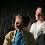 Konferencja prasowa przed premierą "Psychozy". Na zdjęciu: Anna Kłos i Bartłomiej Cabaj / Marzena Mąkosa / Radio Kielce