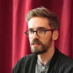 Konferencja prasowa przed premierą "Psychozy". Na zdjęciu: Tomasz Węgorzewski - reżyser / Marzena Mąkosa / Radio Kielce