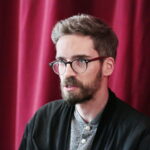 Konferencja prasowa przed premierą "Psychozy". Na zdjęciu: Tomasz Węgorzewski - reżyser / Marzena Mąkosa / Radio Kielce