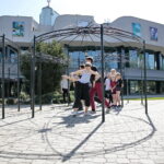 Warsztaty tańca jazzowego, które odbywają się w ramach Festiwalu Tańca / Marzena Mąkosa / Radio Kielce