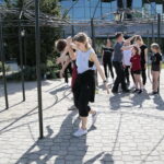 Warsztaty tańca jazzowego, które odbywają się w ramach Festiwalu Tańca / Marzena Mąkosa / Radio Kielce