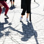 Warsztaty tańca jazzowego, które odbywają się w ramach Festiwalu Tańca / Marzena Mąkosa / Radio Kielce