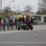 Kaskaderzy w Targach Kielce / Marzena Mąkosa / Radio Kielce