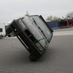 Kaskaderzy w Targach Kielce / Marzena Mąkosa / Radio Kielce