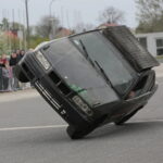 Kaskaderzy w Targach Kielce / Marzena Mąkosa / Radio Kielce