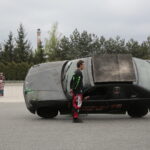 Kaskaderzy w Targach Kielce / Marzena Mąkosa / Radio Kielce