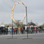 Kaskaderzy w Targach Kielce / Marzena Mąkosa / Radio Kielce