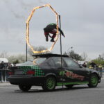 Kaskaderzy w Targach Kielce / Marzena Mąkosa / Radio Kielce