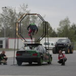 Kaskaderzy w Targach Kielce / Marzena Mąkosa / Radio Kielce