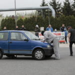 Kaskaderzy w Targach Kielce / Marzena Mąkosa / Radio Kielce