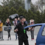 Kaskaderzy w Targach Kielce / Marzena Mąkosa / Radio Kielce