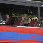 Pożar autobusu na ekspresowej obwodnicy Kielc / Marzena Mąkosa / Radio Kielce