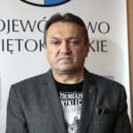 Konferencja prasowa w Urzędzie Marszałkowskim. Andrzej Pruś i Mirosław Gębski rezygnują z funkcji w ROT. Mirosław Gębski - starosta kielecki / Marzena Mąkosa / Radio Kielce