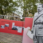 Wystawa planszowa IPN "Powstała by żyć" na placu Wolności / Marzena Mąkosa / Radio Kielce