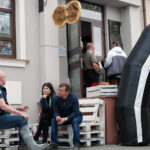 Turyści w Podziemnej Trasie Turystycznej / Emilia Sitarska / Radio Kielce