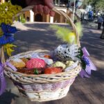 Ostrowiec Świętokrzyski. Święcenie pokarmów w Sanktuarium Najświętszej Maryi Panny Saletyńskiej / Emilia Sitarska / Radio Kielce