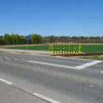 Niestrzeżony przejazd kolejowy przebiegający przez drogę wojewódzką 755 / Emilia Sitarska / Radio Kielce