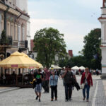 Rowerowa majówka z Radiem Kielce - Żółty szlak rowerowy dookoła Sandomierza "Sandomierskie krajobrazy". Na zdjęciu: Sandomierz / Radio Kielce