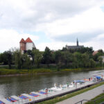 Rowerowa majówka z Radiem Kielce - Żółty szlak rowerowy dookoła Sandomierza "Sandomierskie krajobrazy". Na zdjęciu: Sandomierz / Radio Kielce