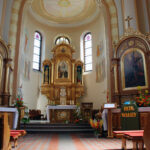 Rowerowa majówka z Radiem Kielce - Żółty szlak rowerowy dookoła Sandomierza "Sandomierskie krajobrazy". Na zdjęciu: Wielowieś / parafiawielowies.pl