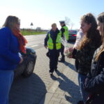 Przedświąteczna kontrola kierowców na krajowej 9 / Emilia Sitarska / Radio Kielce