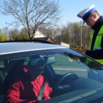 Przedświąteczna kontrola kierowców na krajowej 9 / Emilia Sitarska / Radio Kielce