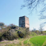 Rowerowa majówka z Radiem Kielce - Zielony szlak rowerowy dookoła Opatowa. Na zdjęciu: Tudorów / Radio Kielce